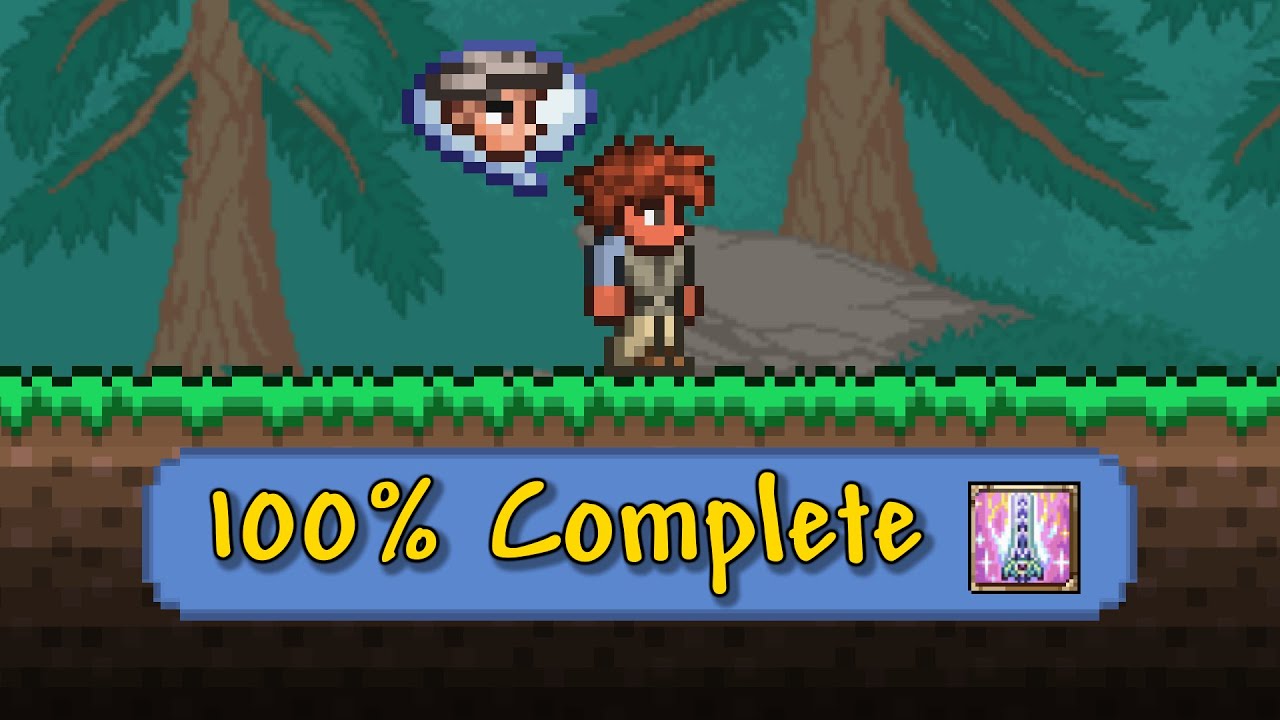I 100%'d Terraria, It Wasn't Easy...
