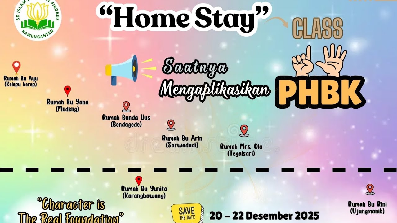 Home Stay Kelas VI SDI Bustan El Firdaus 2025