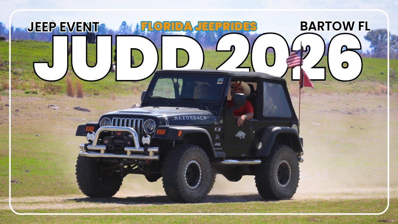 What we did this year at Jeepin with Judd - Jeep Wrangler on the Trails!