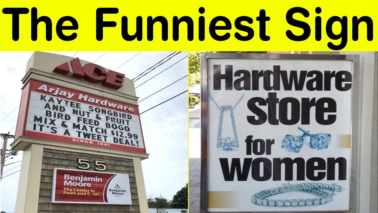 The Funniest Signs You’ll Ever See – Guaranteed Laughs! || Happy Panda
