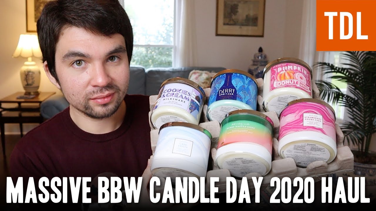 MASSIVE Candle Day 2020 Haul - Bath and Body Works