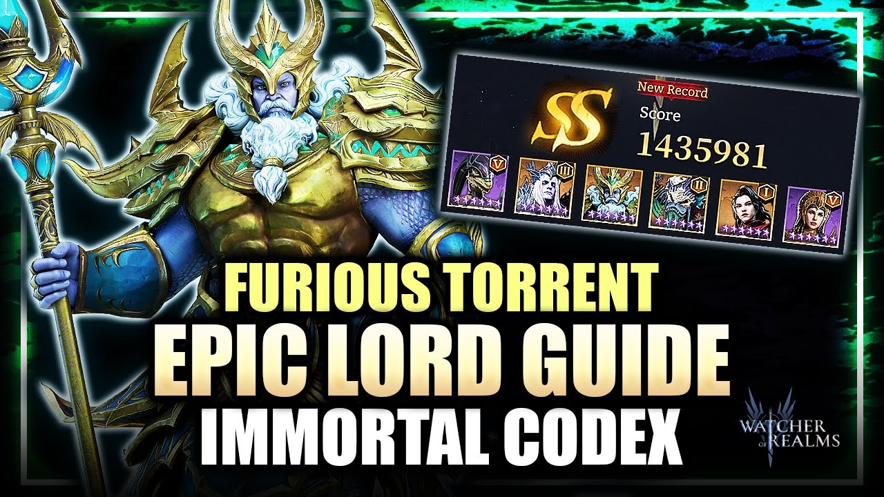 GUIDE Furious Torrent with Epic Lord! Walkthrough for Stage Mechanics & Strategy ⁂ Watcher of Realms