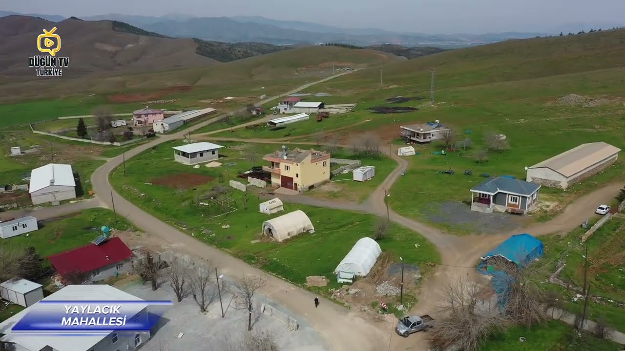 Nurdağı Yaylacık köyü havadan Drone çekimi  10 Mart 2024