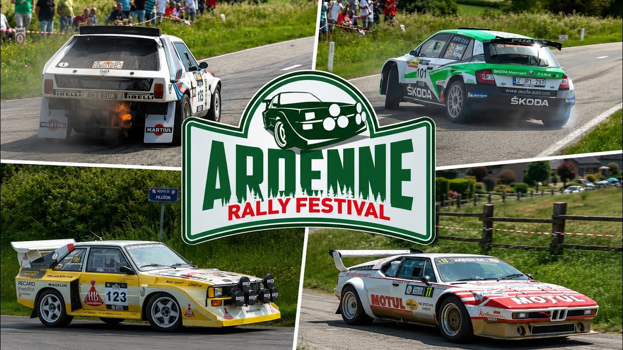 Ardenne Rally Festival 2026 | Pure sound historic rally | Legendary car | Group B,Group A ,WRC
