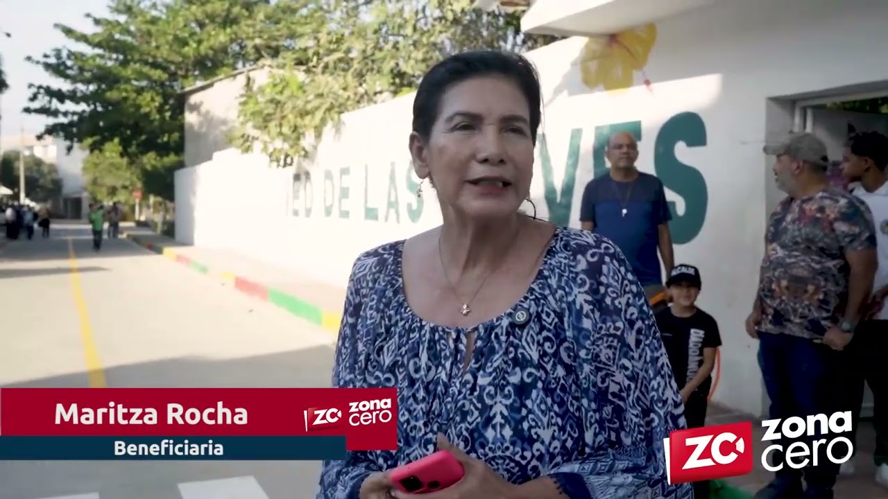 Alcalde Alejandro Char entrega nuevas vías en Los Trupillos