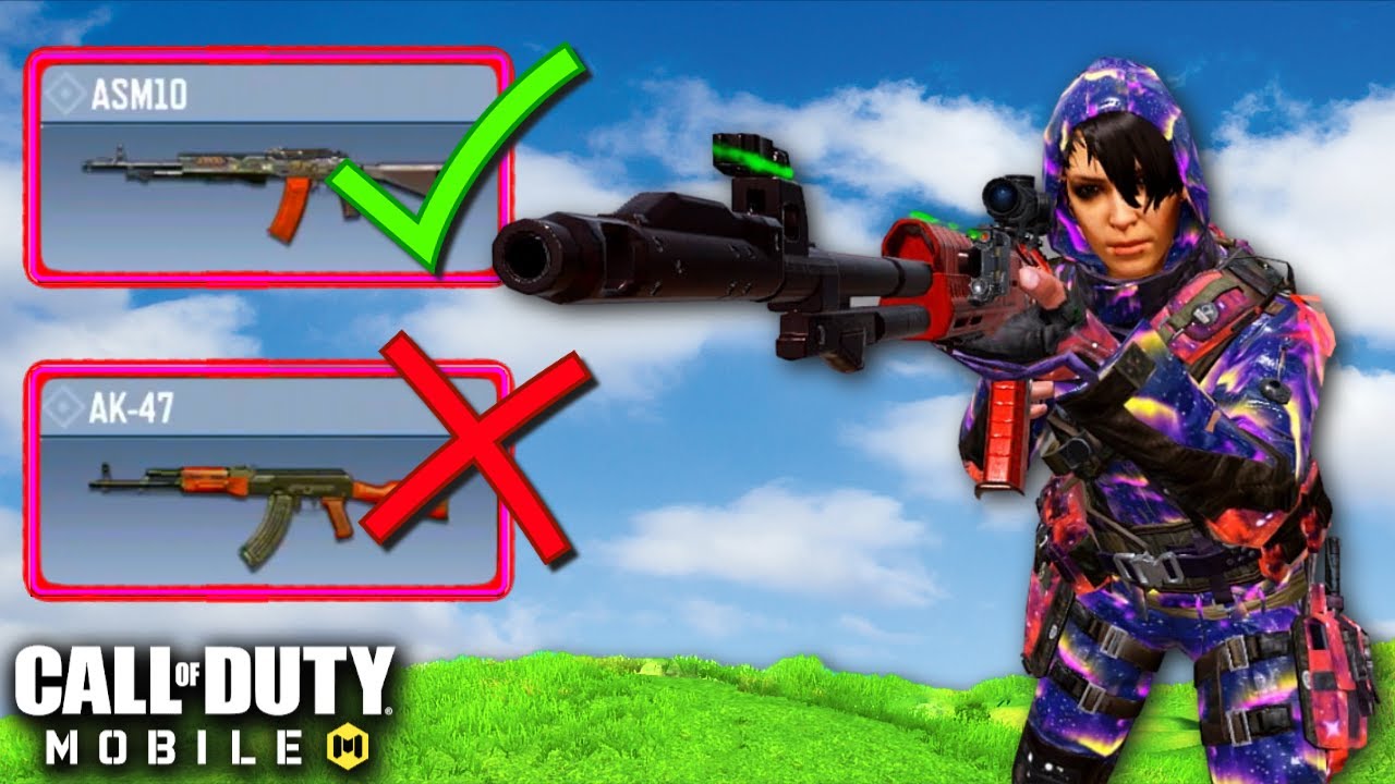 ASM-10 is BETTER than the AK47...?!?! | CALL OF DUTY MOBILE | SOLO VS SQUADS