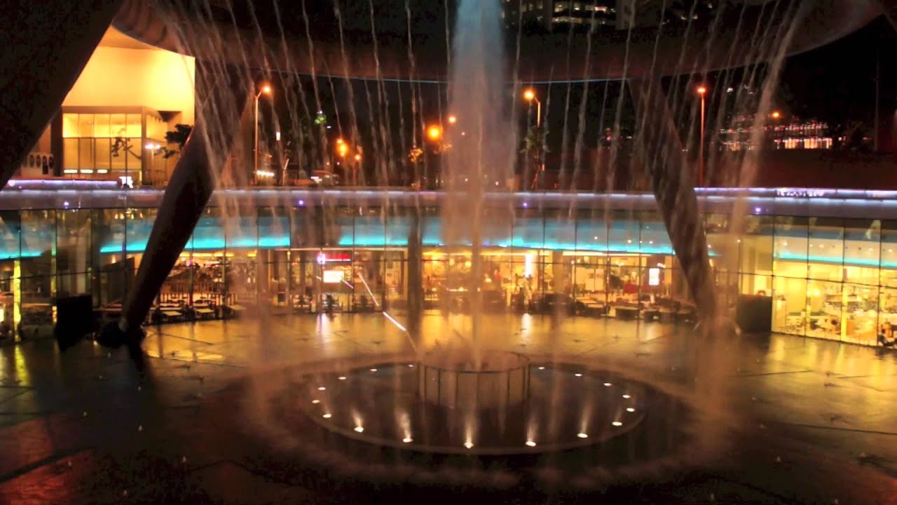 Fountain of Wealth Singapore Time lapse