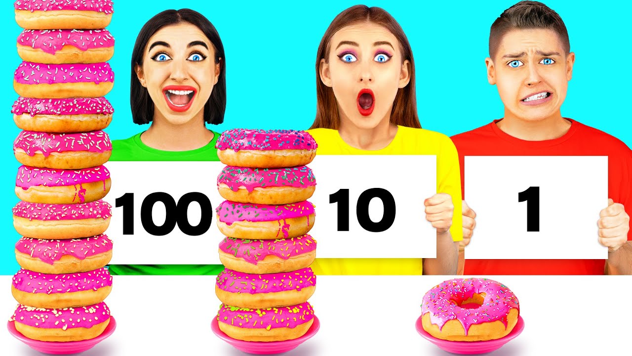 100 Слоев Еды Челлендж от Multi DO Challenge