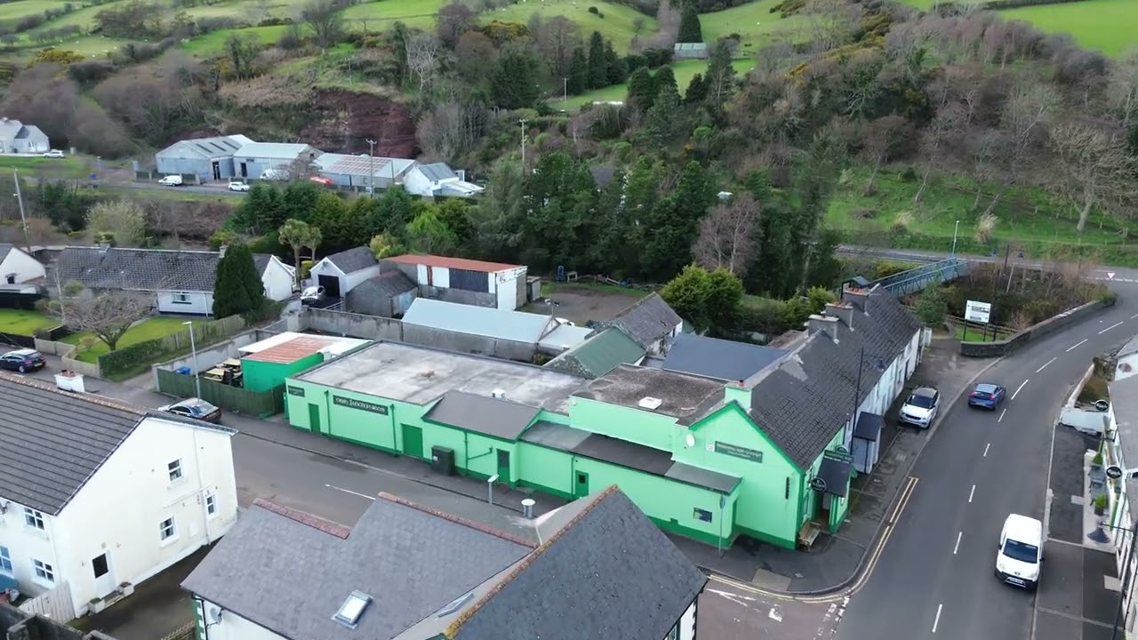 Waterfoot Co Antrim Drone Flight Northern Ireland
