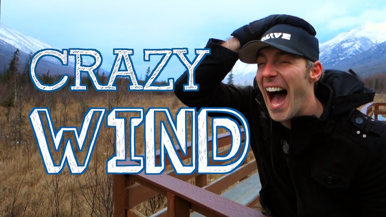 СУМАСШЕДШИЙ ВЕТЕР НА АЛЯСКЕ - [Жизнь на Аляске 95]