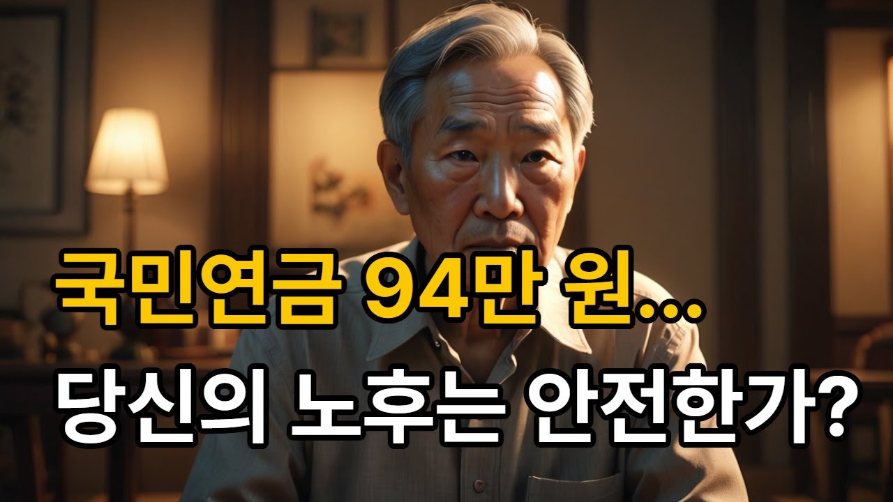 국민연금만 믿었다가 후회한 60대의 현실