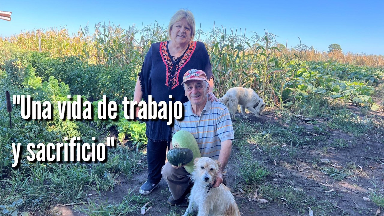 SE CONOCIERON EN EL CAMPO. MAS DE 50 AÑOS JUNTOS. UNA VIDA DE TRABAJO Y SACRIFICIO!