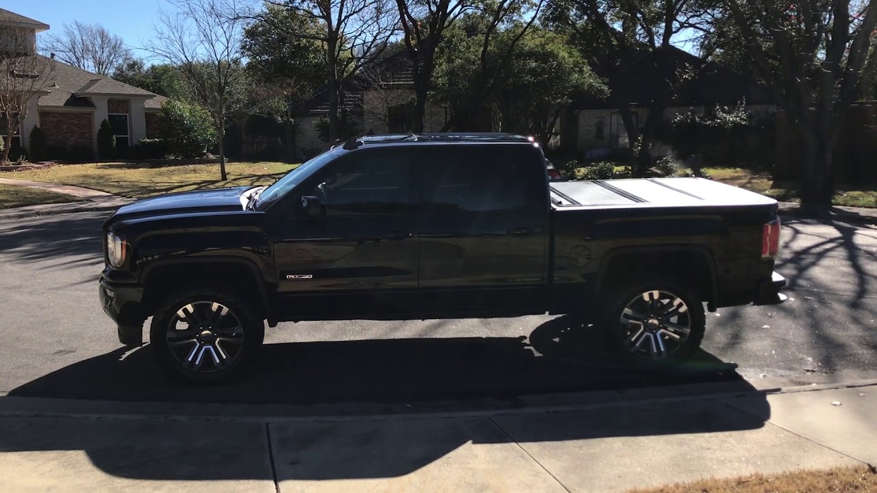 Nitto Ridge Grappler 285/55r22 on OEM GM Wheels 2018 GMC Sierra 1500 All Terrain 2.5” + 1” Lift