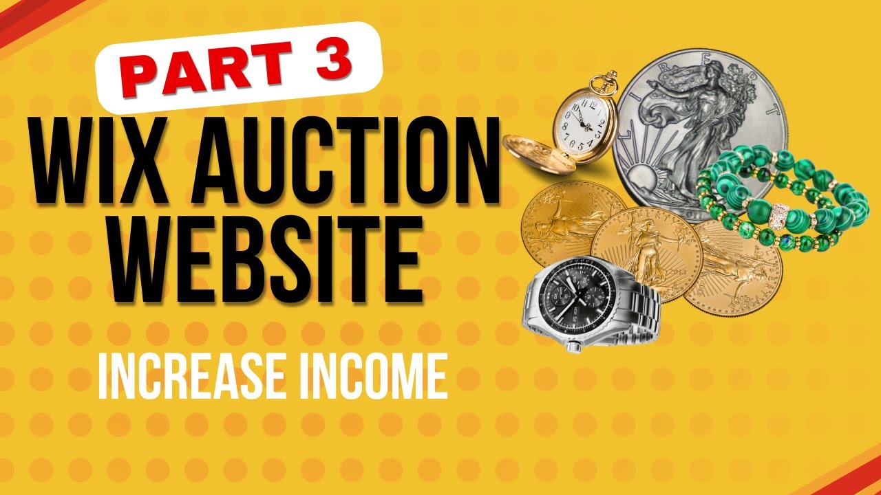 Wix Auction Website Part 3 | Display Active Auctions & Enhance User Experience
