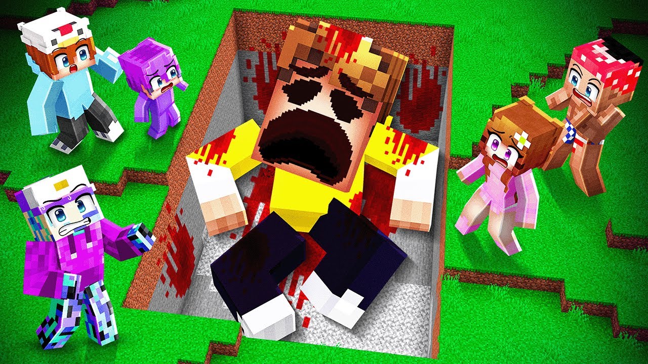 Dash FOUND SCARY BURIED CAM BODY In Minecraft!