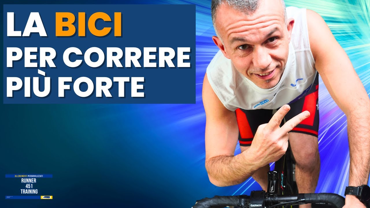 Scopri come la BICICLETTA ti fa CORRERE più VELOCE e più a LUNGO