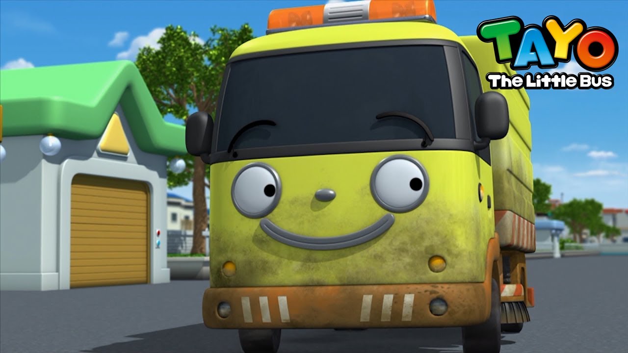 Brush brush! Cleaning truck Rubby l Meet Tayo's friends S2 l Tayo Episodes l Tayo the Little Bus