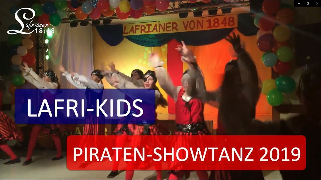 Piraten-Showtanz 2019 | Lafri-Kids | #lafrianer