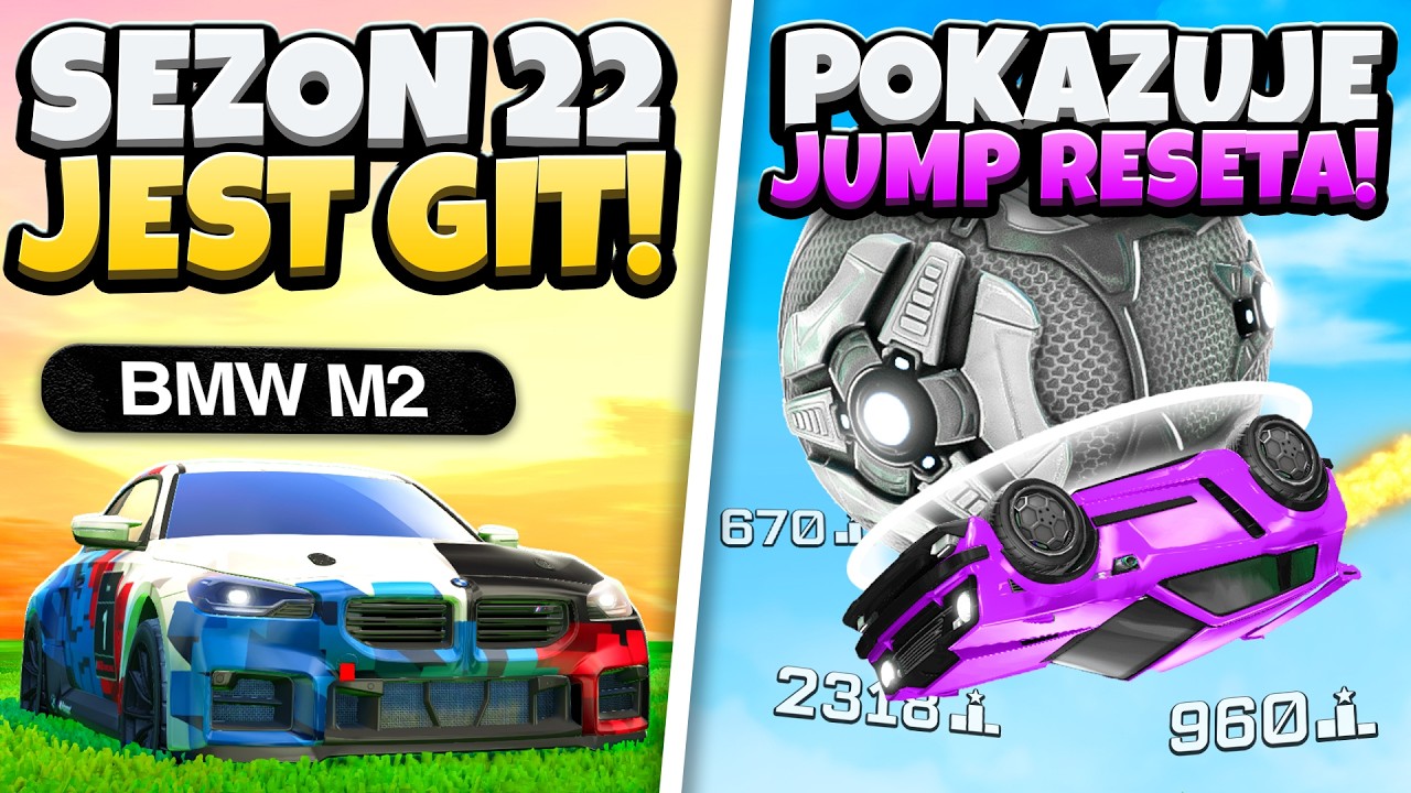 MOCNE ZMIANY W SEZONIE 22 ROCKET LEAGUE! WIDAĆ JUMP RESETA I ŁADOWANIE SETKI! (i wiele więcej)