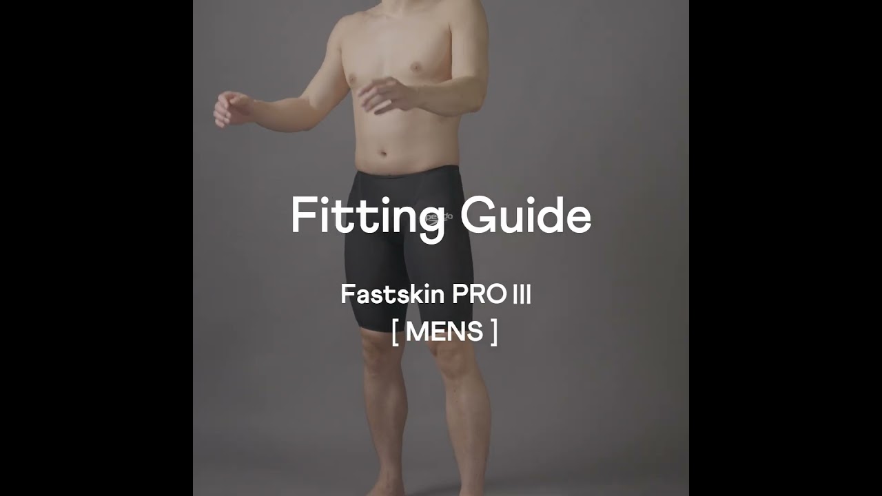 【Fitting Guide】Fastskin PRO III (MENS)