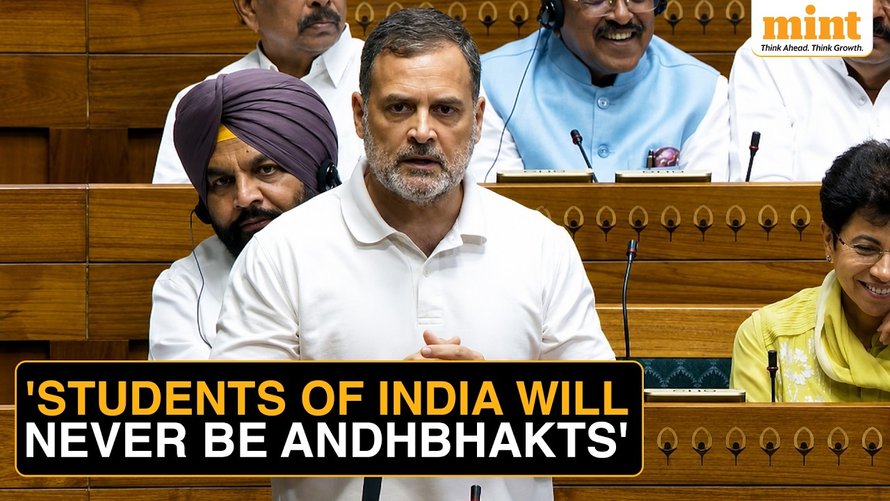 Watch Rahul Gandhi's Paper Leak Row Speech In 15 Minutes | Parliament  | Protests | NEET