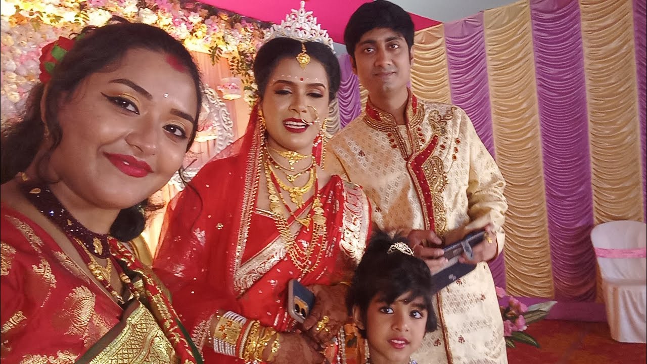 আজ বিয়ে বাড়ি গিয়ে 💃 খুব মজা করলাম 😊😊 #journeyoflife #bengalivlog #youtubevideo 