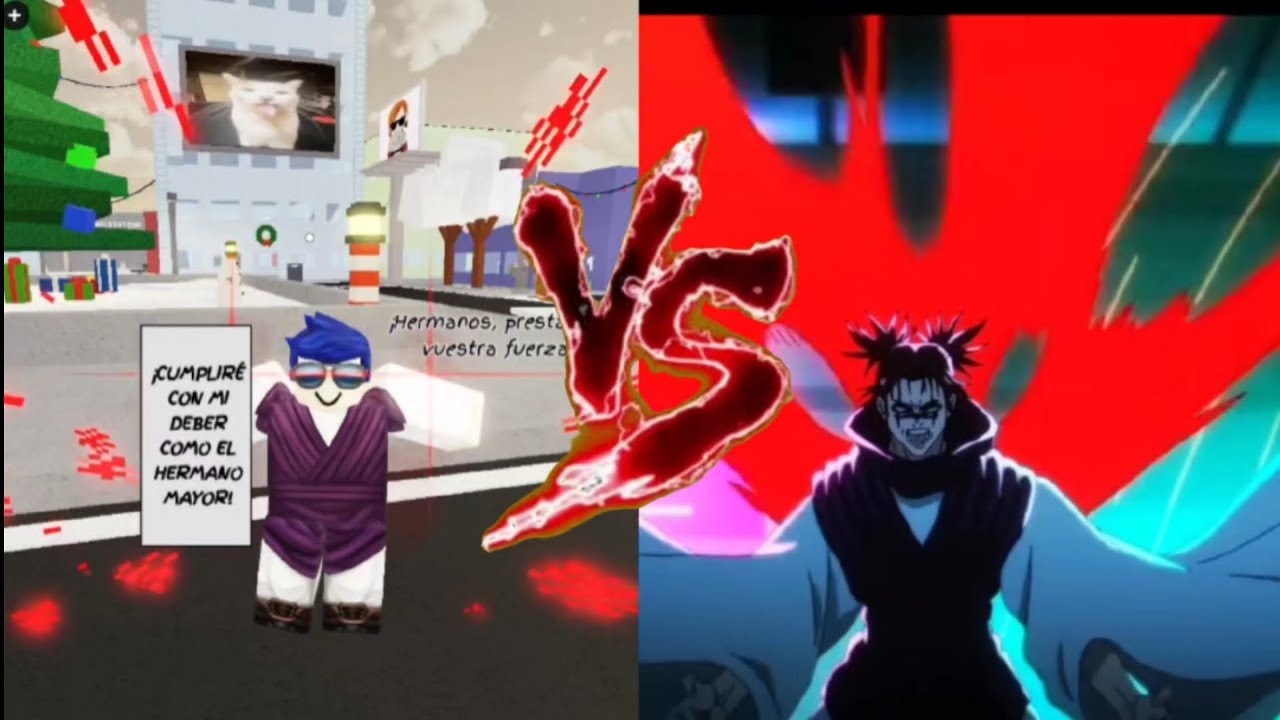 JUJUTSU SHENANIGANS PERSONAJE VS ANIME(CHOSO)