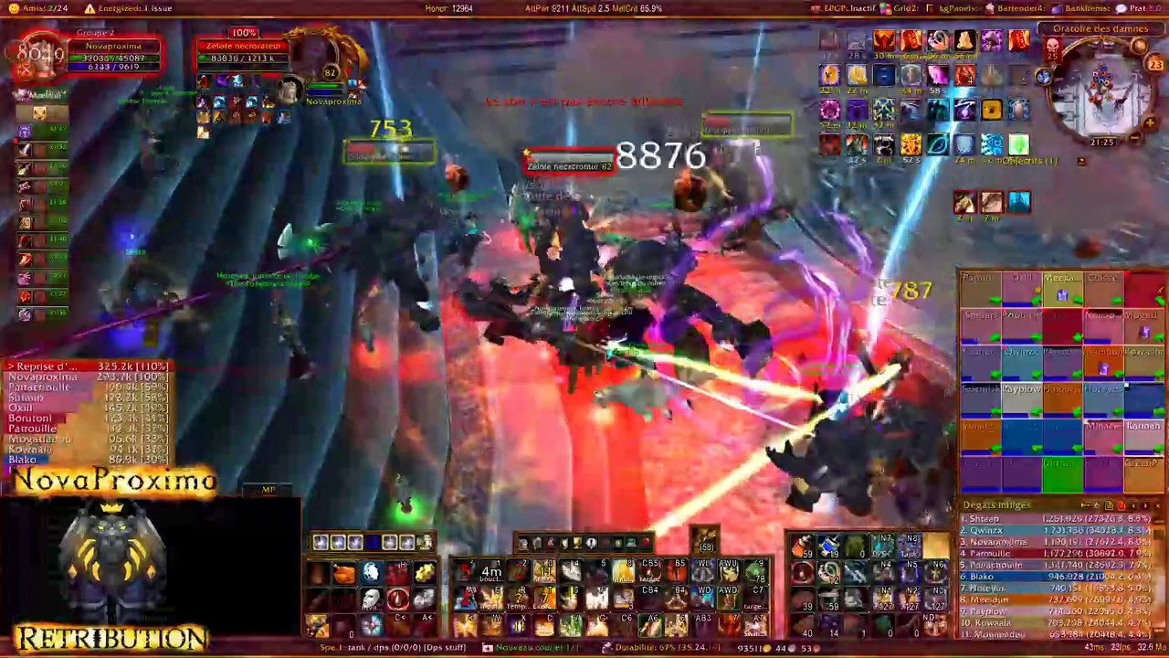 WoW WotLK - ICC 25 - French raid - Ret PoV