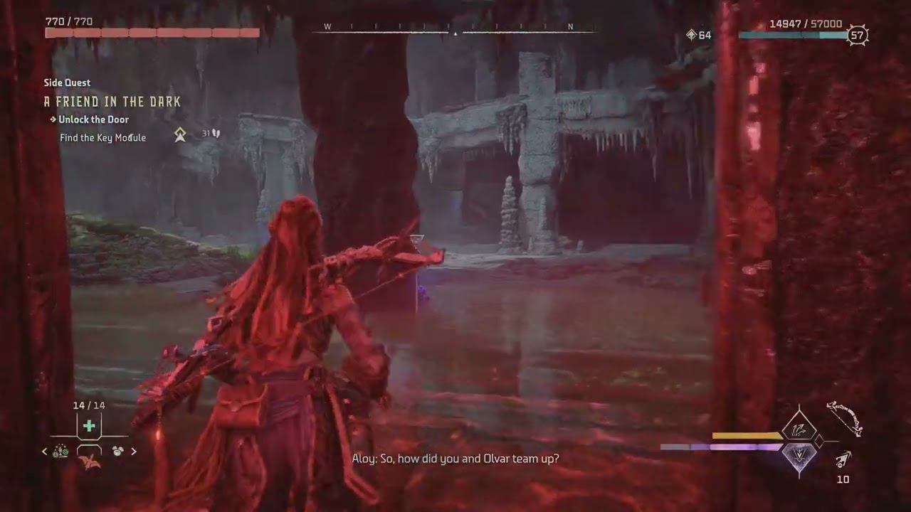 SECRET STRANGER Side Quest - Aloy Helps her Old Friend Gildun