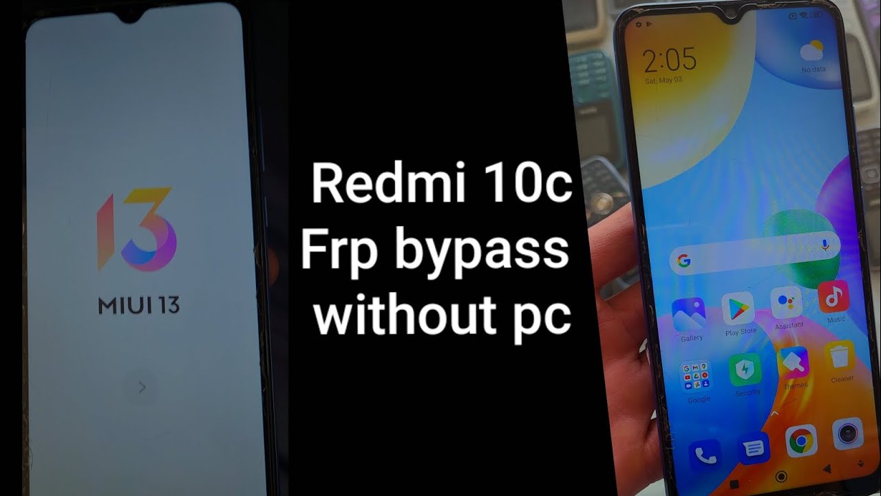 Redmi 10c frp bypass || Redmi 10c Google account lock remove