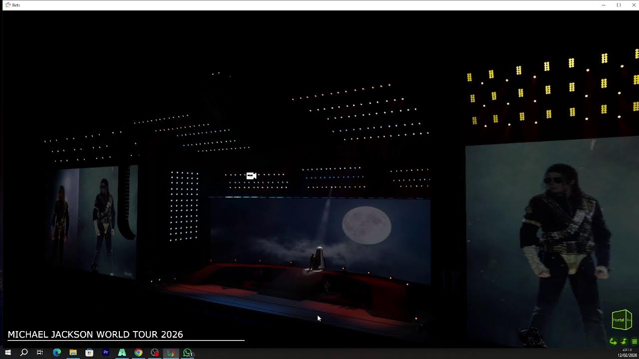 MICHAEL JACKSON 2D STAGE
