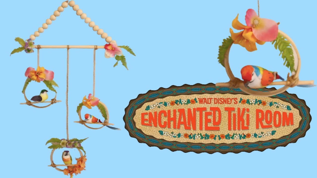 DIY Easy Enchanted Tiki Room Home Decor