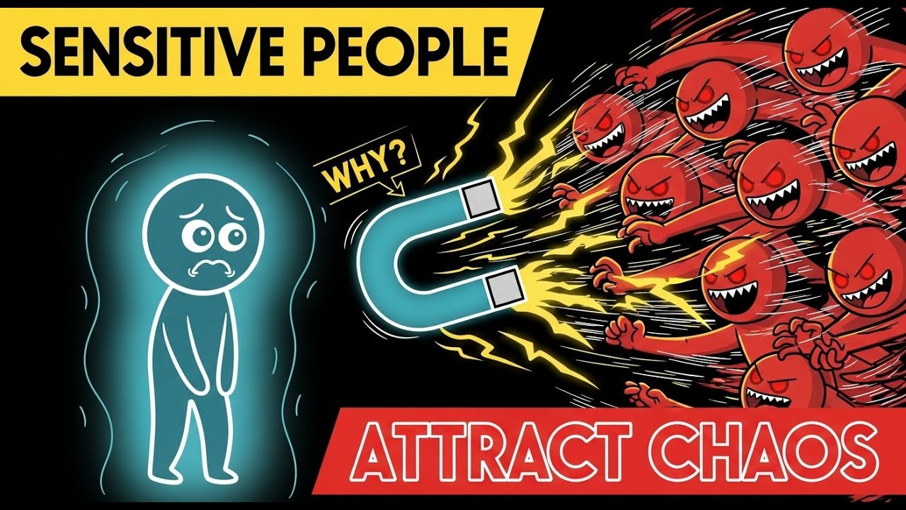 Why Highly Sensitive People Are Magnets for Toxic Drama & Emotional Chaos