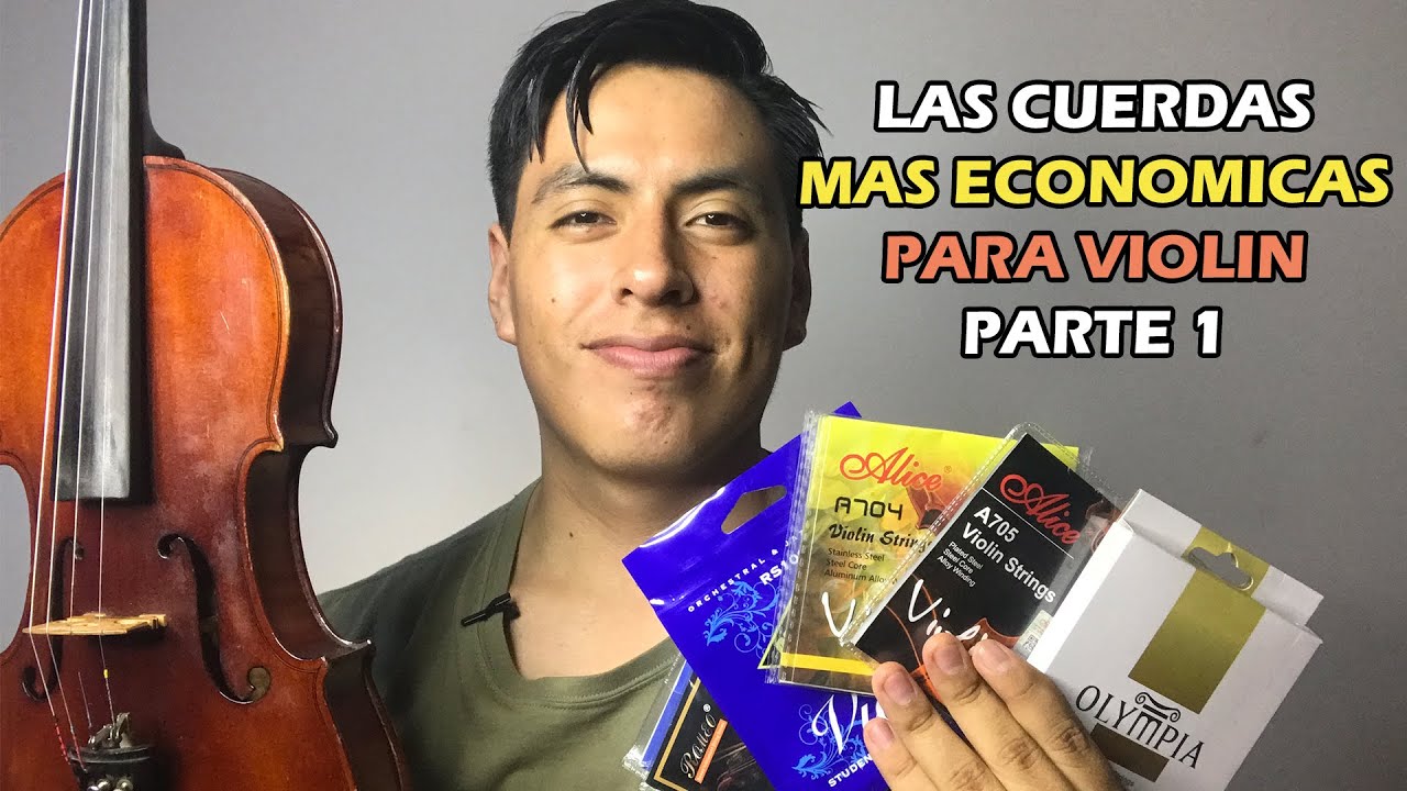 Probando y Comparando las Cuerdas Más Económicas para Violín🎻|Parte 1