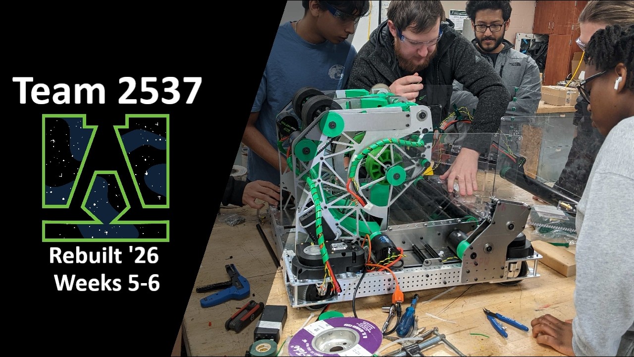 Team 2537 REBUILT 2026 | Weeks 5-6 Summary