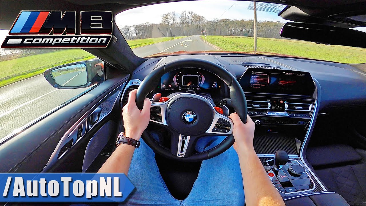 BMW M8 Competition 625HP POV Test Drive by AutoTopNL
