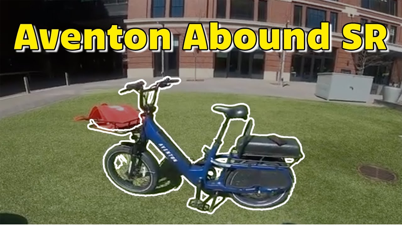 Is This The Best Ebike for DoorDash and Uber Eats? Aventon Abound SR Review and Delivery POV
