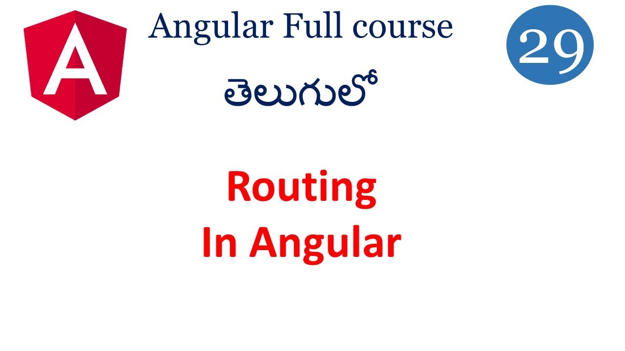 Routing in Angular |Angular routing tutorial|router outlet in angular |Angular tutorials in Telugu