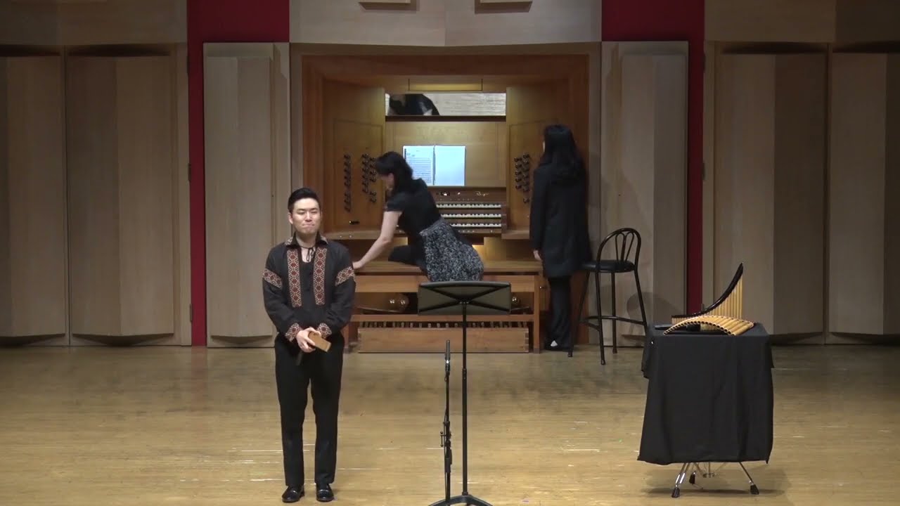 Gloria(영광) - Gheorghe Zamfir [팬플룻 연주]IOAN JUNG- 정종수 귀국 팬플루트 독주회 [panflute]오르간 김혜향