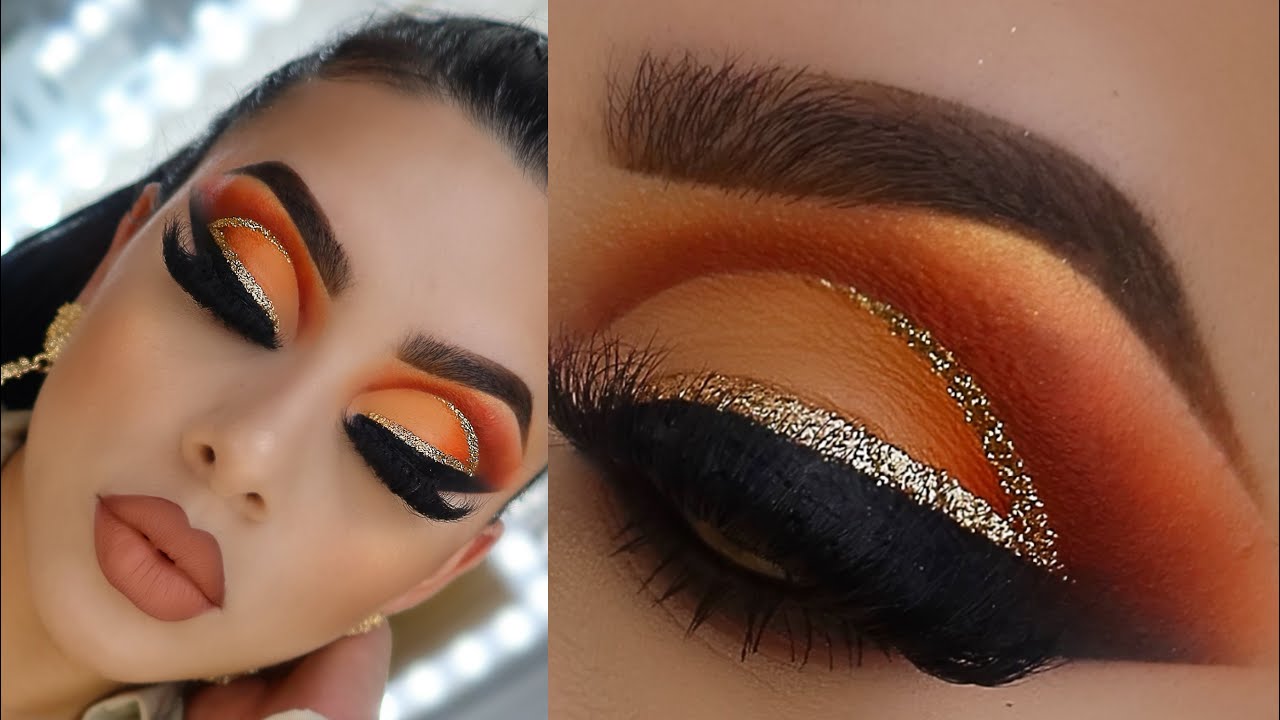 TENDENCIA DE MAQUILLAJE 2020 / MAQUILLAJE DRAMÁTICO CON GLITTER