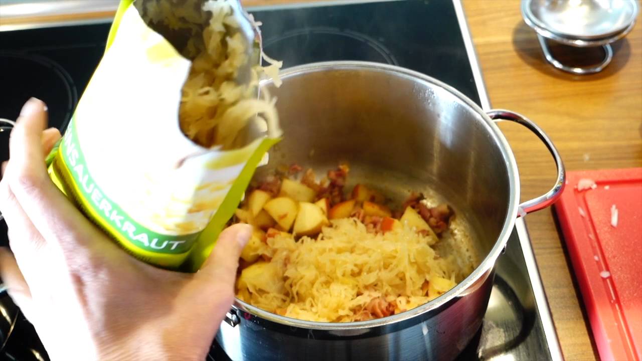 Mama, wie kocht man: Sauerkraut ?