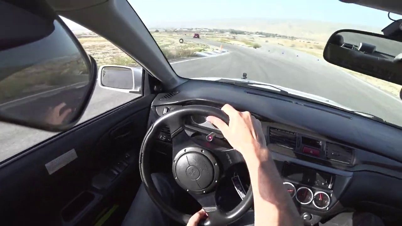 CRAZY MITSUBISHI LANCER EVO 9 500 BHP TRACK DAY