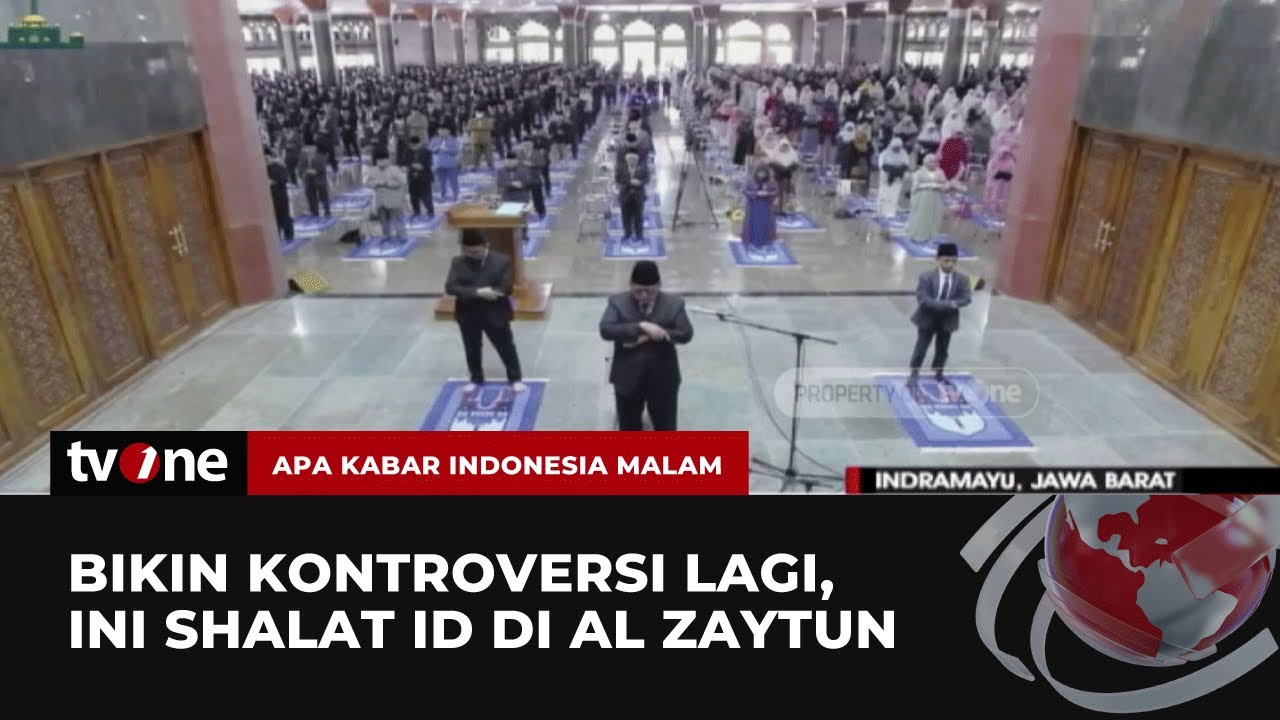 Penampakan Sholat Idul Adha di Ponpes Al Zaytun, Wanita Berdiri Sejajar | AKIM tvOne