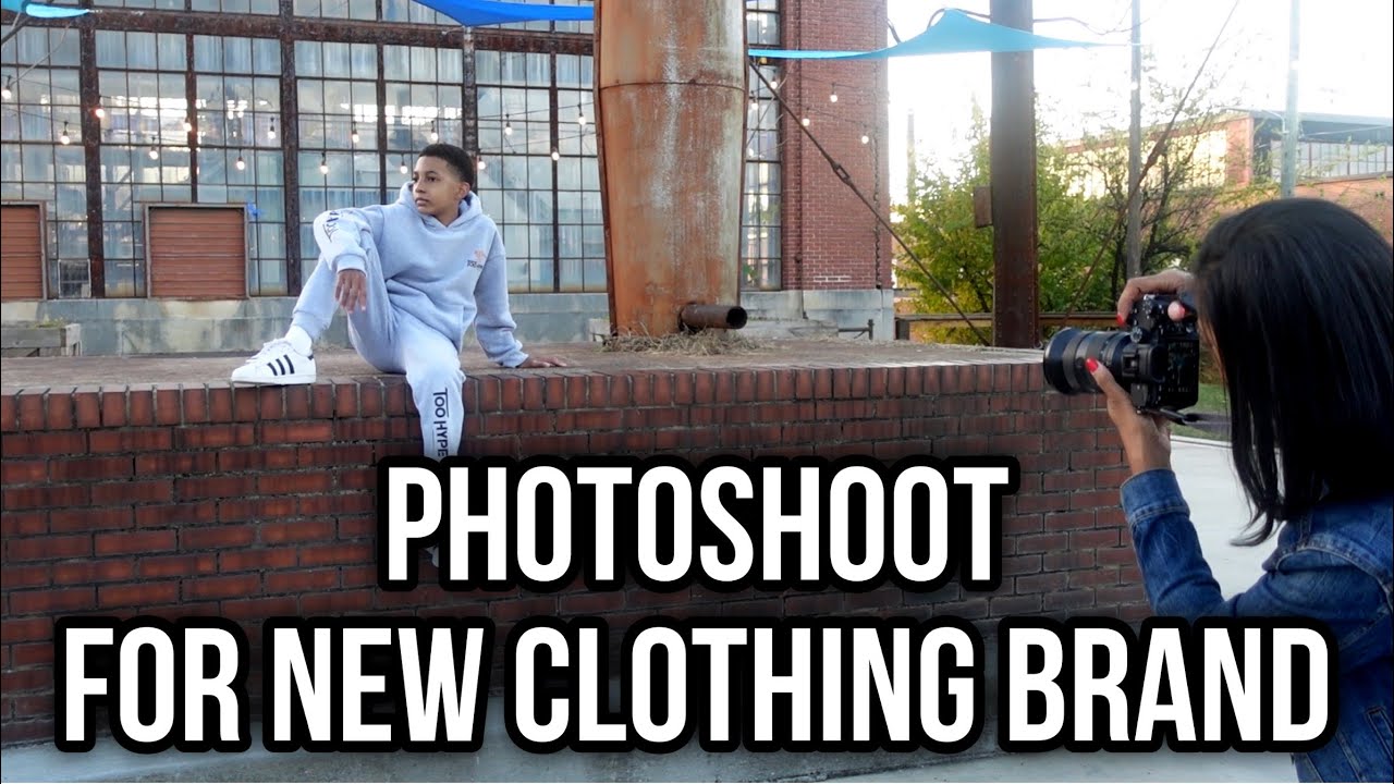 Behind The Scenes For Clothing Brand Photoshoot | Day IN The Life Vlog