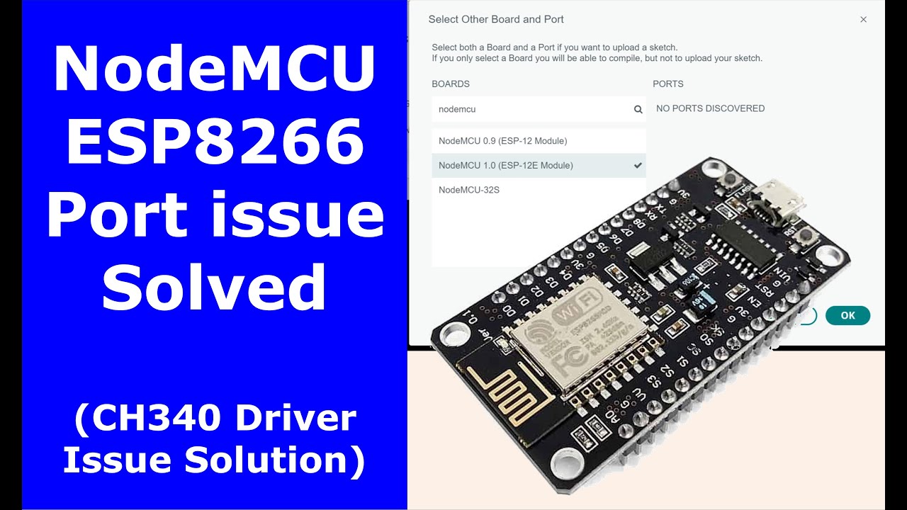 NodeMCU Port is not detected Solved || ESP8266 Port is not detected Solved || ArduinoIDE #esp8266