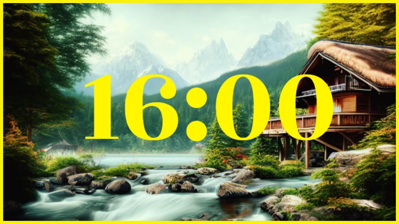 16 Minutes Timer ♦ Landscape