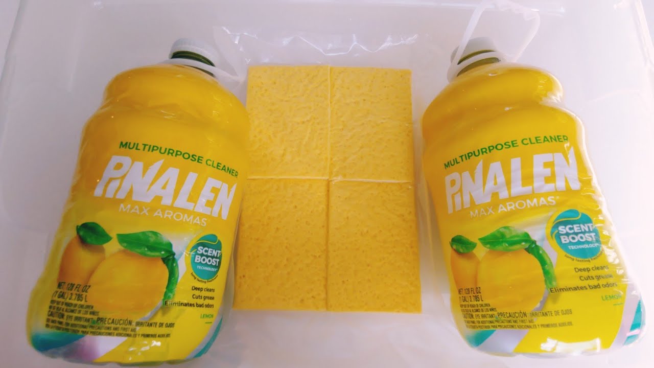 HUGE JUGS THICK & SUDSY PINALEN+ NEW YELLOW SPONGES