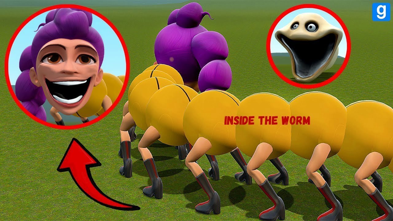 Why Did I Choose to Become a Hungry Worm in GMod? Meet Rumi!