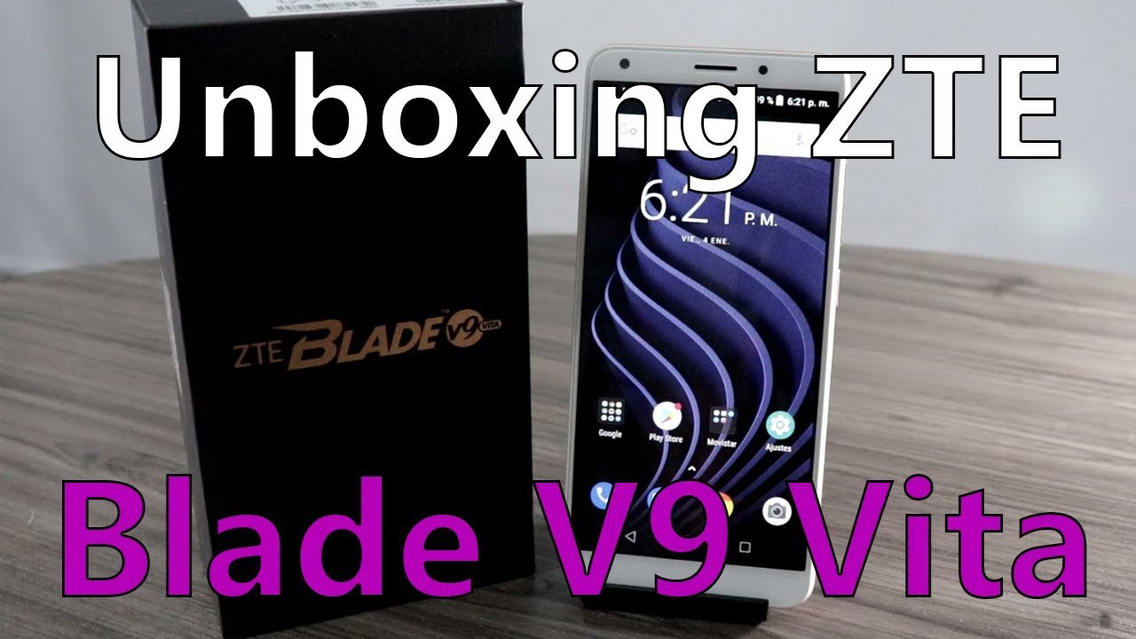 Unboxing ZTE Blade V9 Vita: esto es lo que trae el equipo en la caja