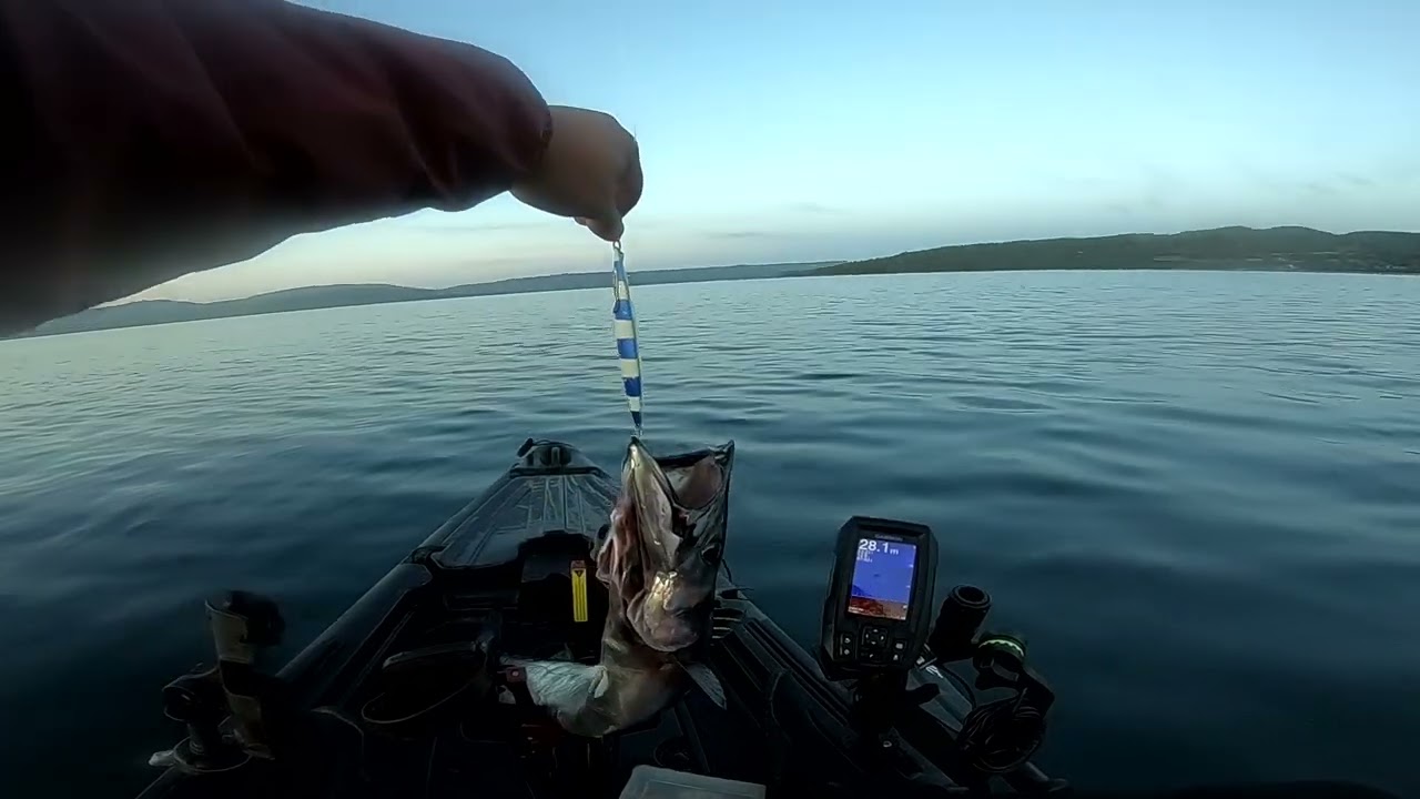 Pesca de Sierras en Kayak | Sur de Chile | Chiloé | Pesca de Jigging